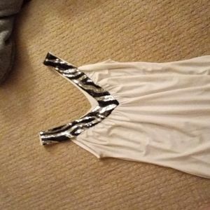 Body Central Bling. Awesome reversible top. Can be worn plain under a blazer